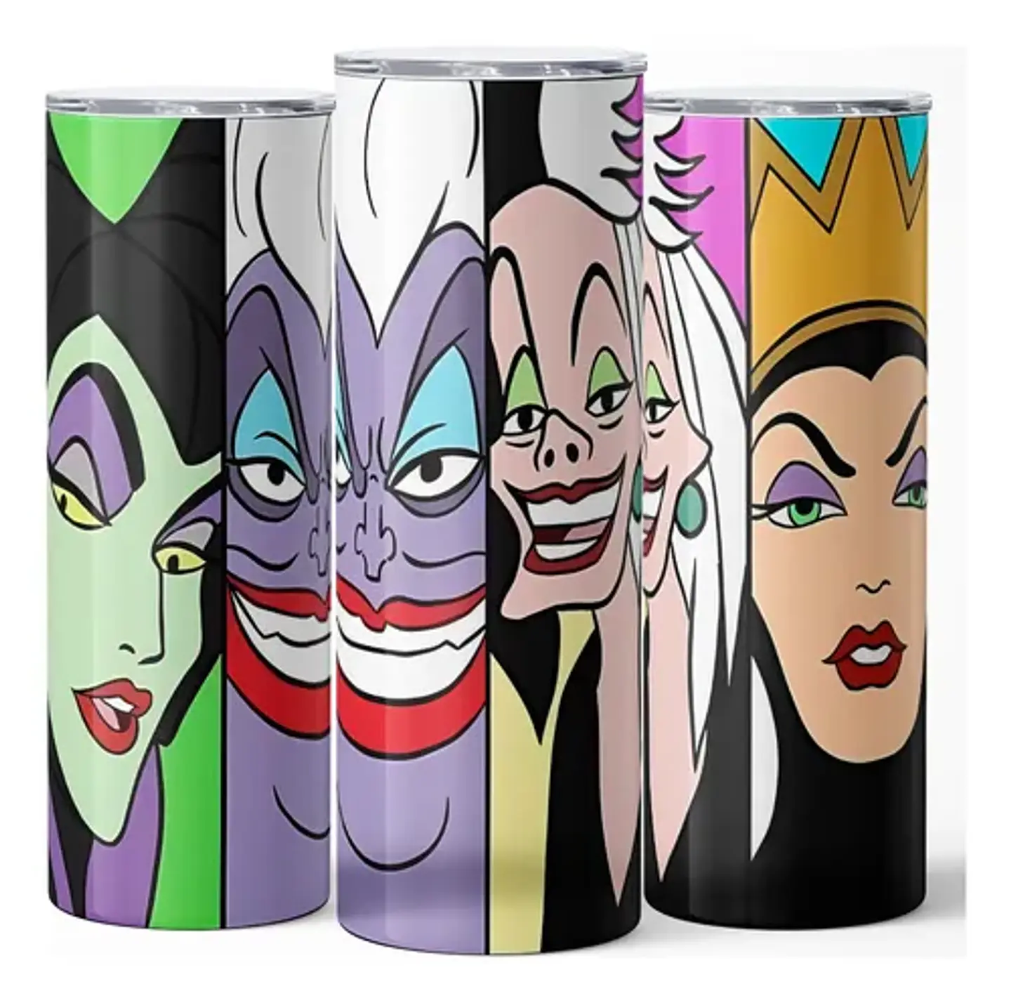 Mug Termo Horror Villain Icons Split 600ml 3