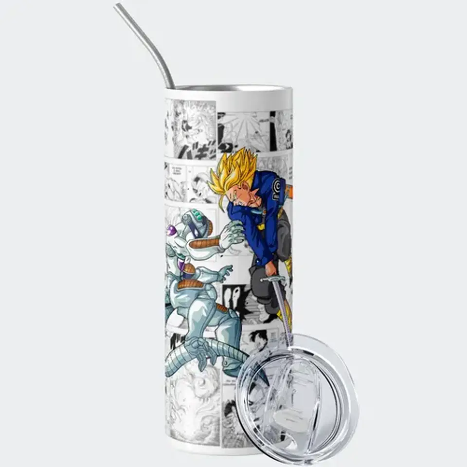 Mug Termo Dragon Ball Trunks Future Sword 600ml 2