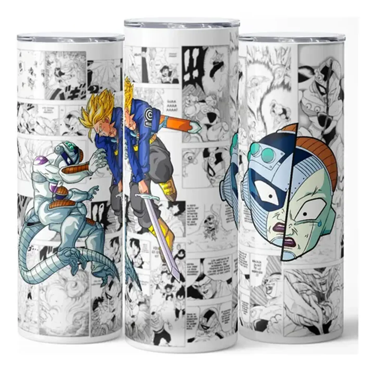 Mug Termo Dragon Ball Trunks Future Sword 600ml 3