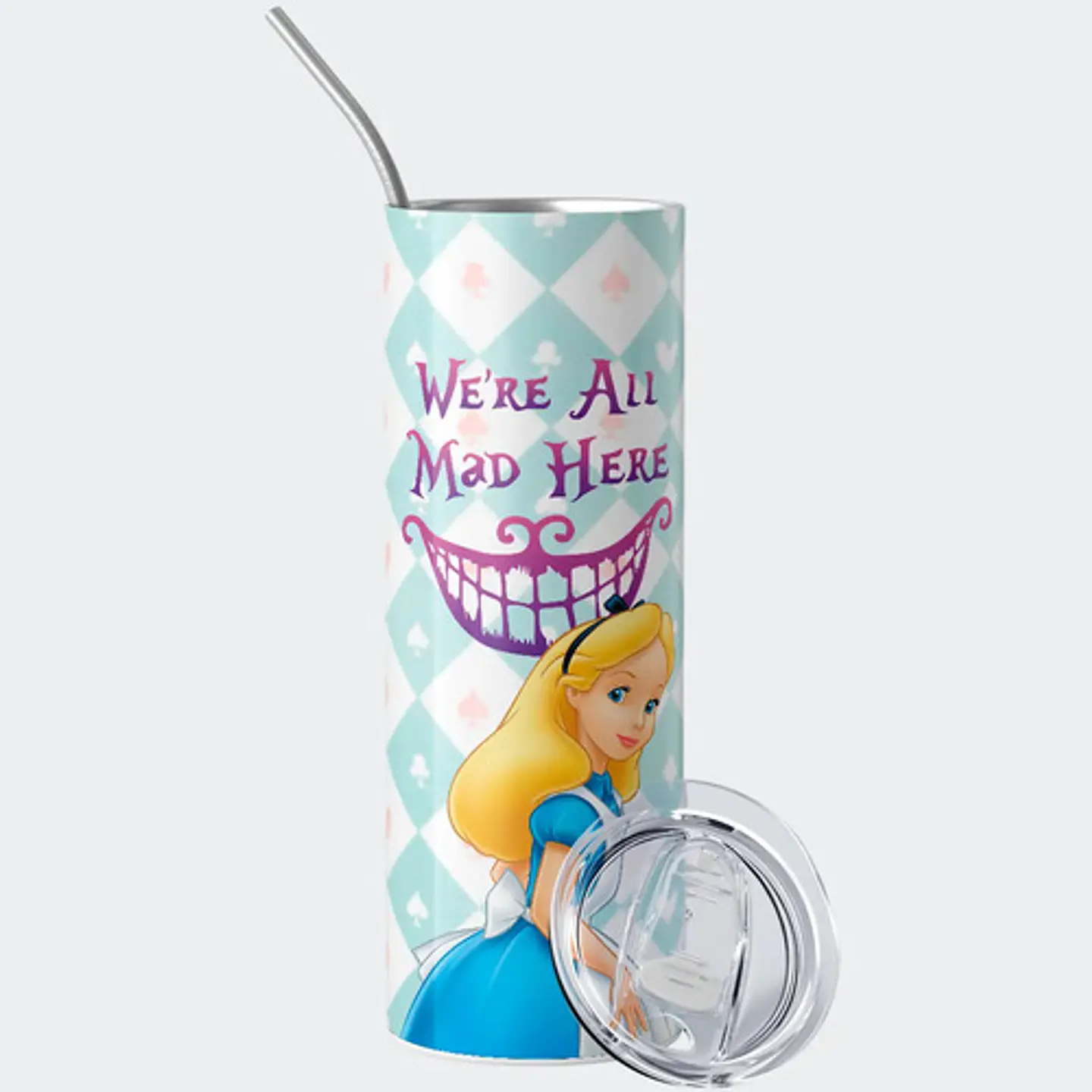 Mug Termo Disney Alice Wonderland Mad Tea 600ml 2