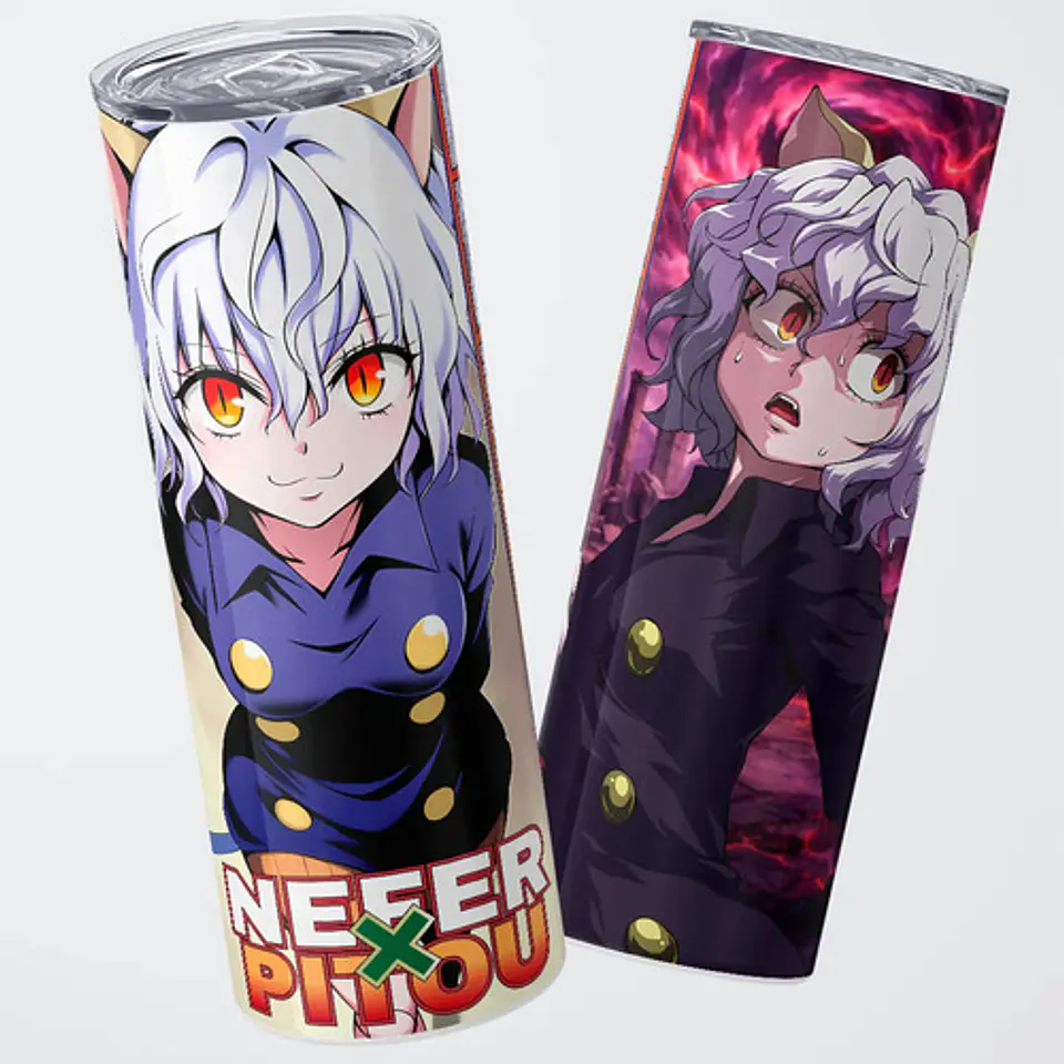 Mug Termo Hunter X Hunter Neferpitou Royal Instinct 600ml 1