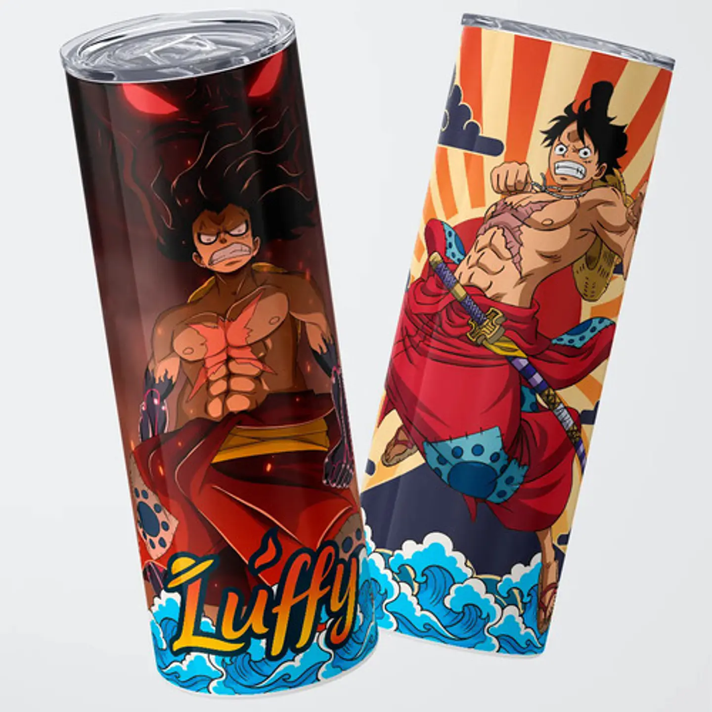 Mug Termo One Piece Luffy Wano Sunburst 600ml 1