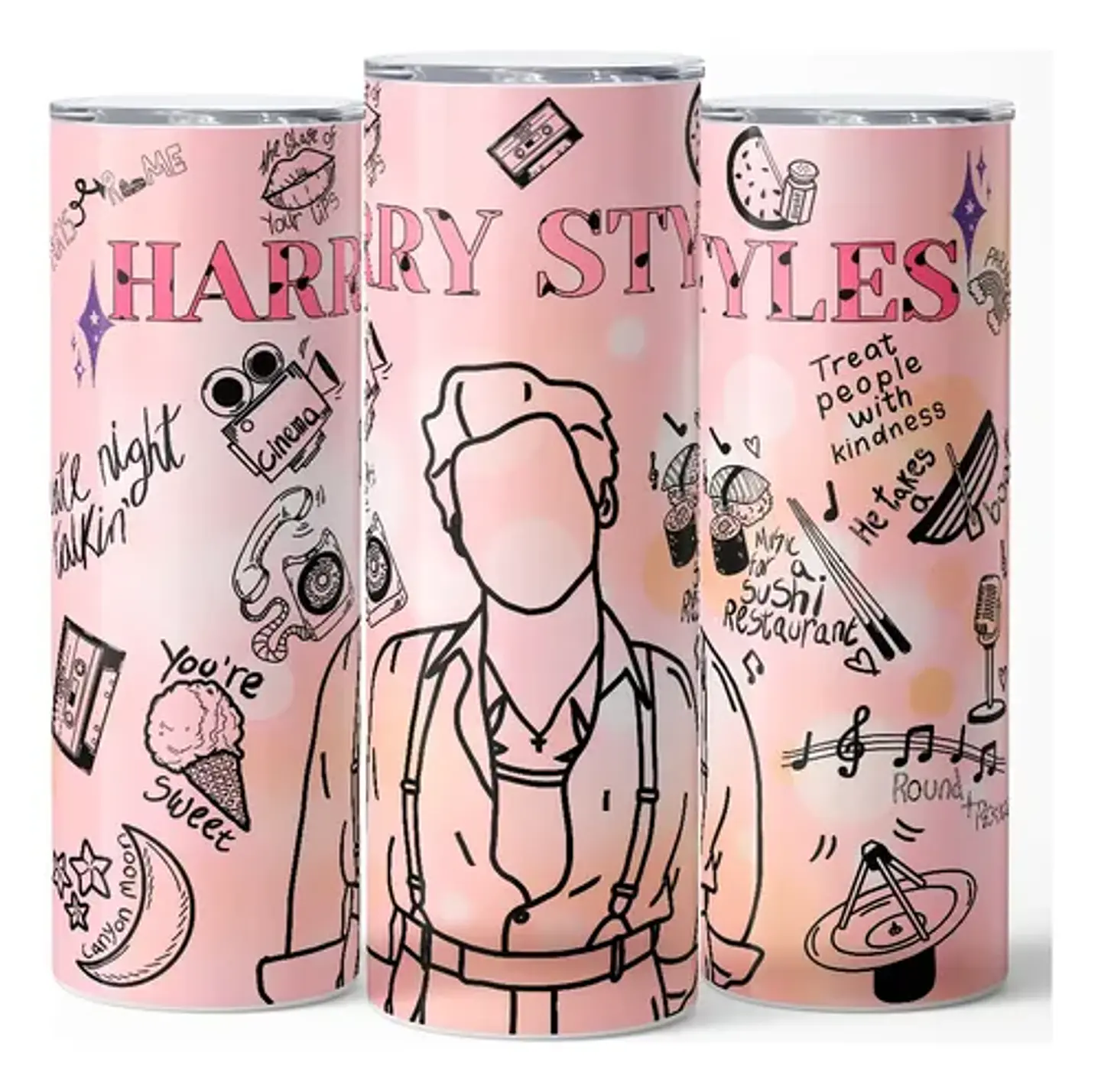 Mug Termo Harry Styles Golden House Edition 600ml 3
