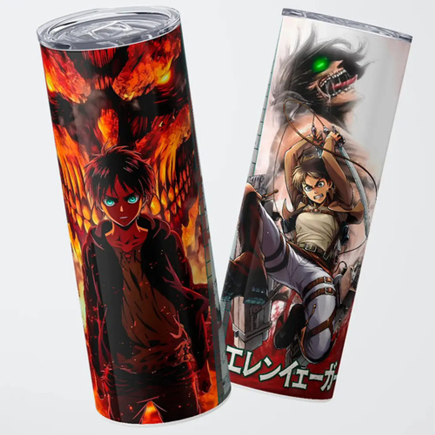 Mug Termo Attack On Titan Eren Yeager Founding Path 600ml 1