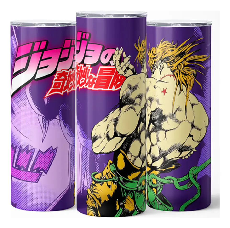 Mug Termo Jojo Dio Brando Shadow World 600ml 3