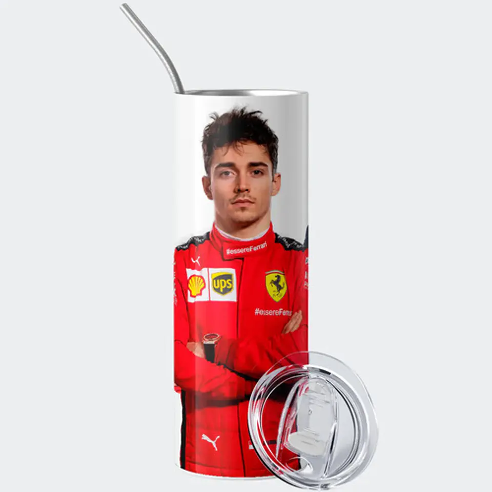 Mug Termo Formula 1 Charles Leclerc 16 600ml 2
