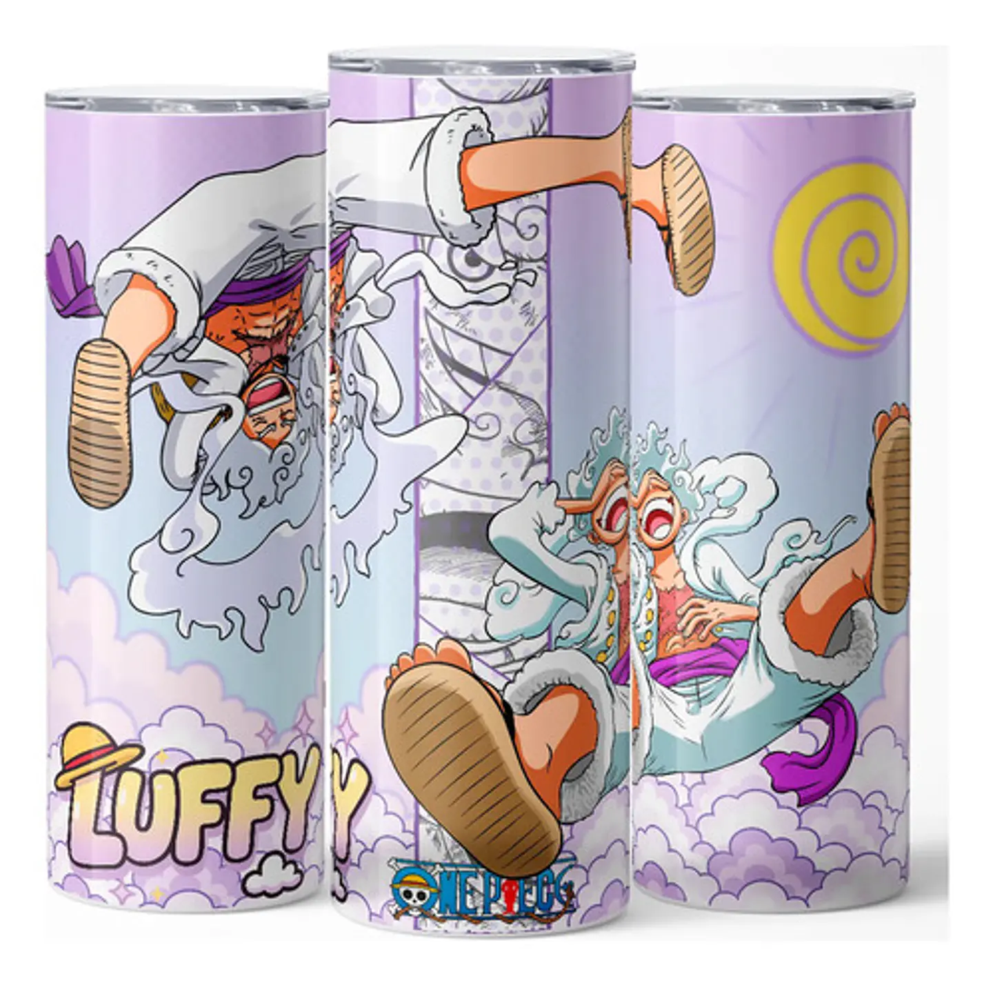 Mug Termo One Piece Luffy Gear 5 Joy Boy 600ml 3