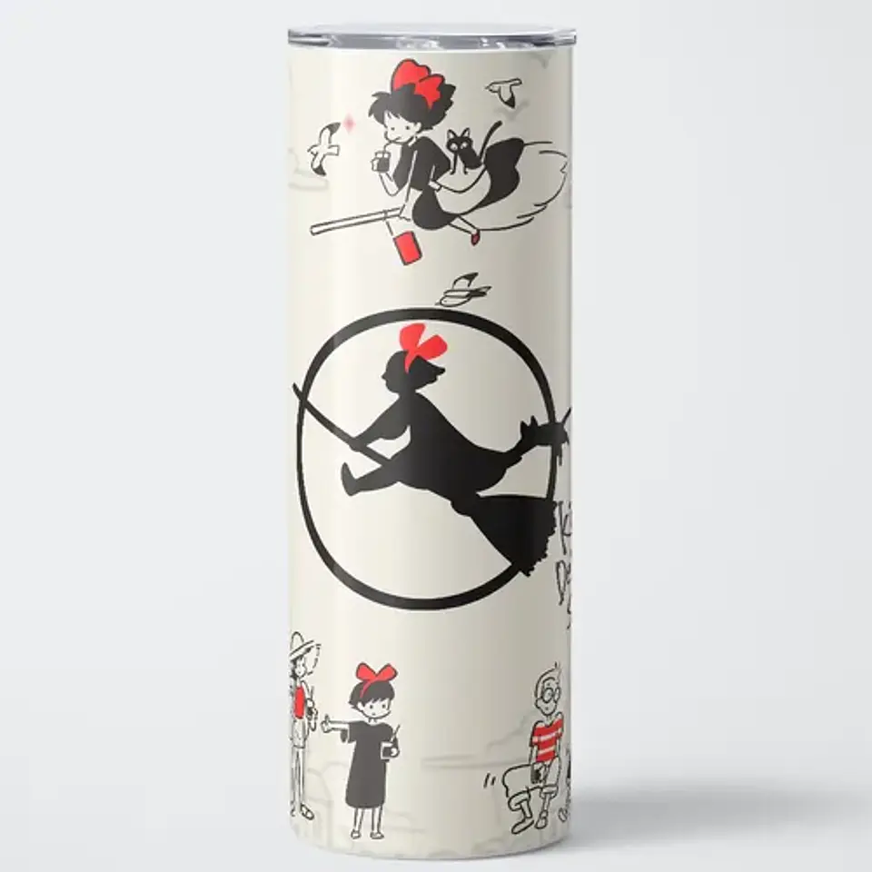 Mug Termo Studio Ghibli Kiki's Magical Delivery 600ml 1
