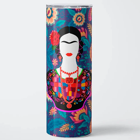 Mug Termo Frida Kahlo Frida Floral Heritage 600ml