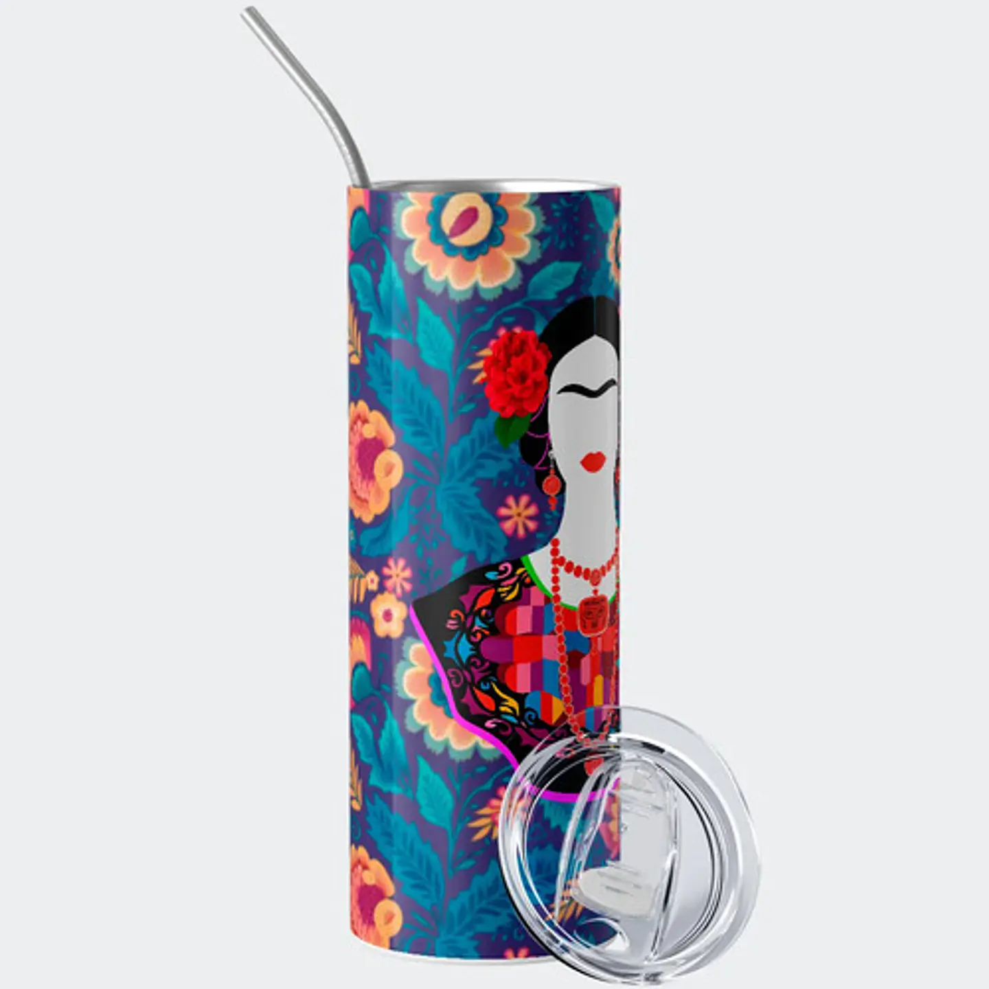 Mug Termo Frida Kahlo Frida Floral Heritage 600ml 2