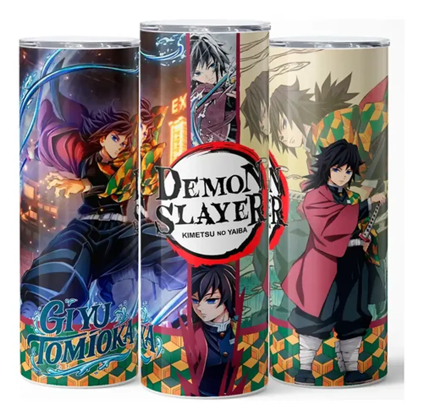 Mug Termo Demon Slayer Giyu Tomioka Tidal Harmony 600ml 3