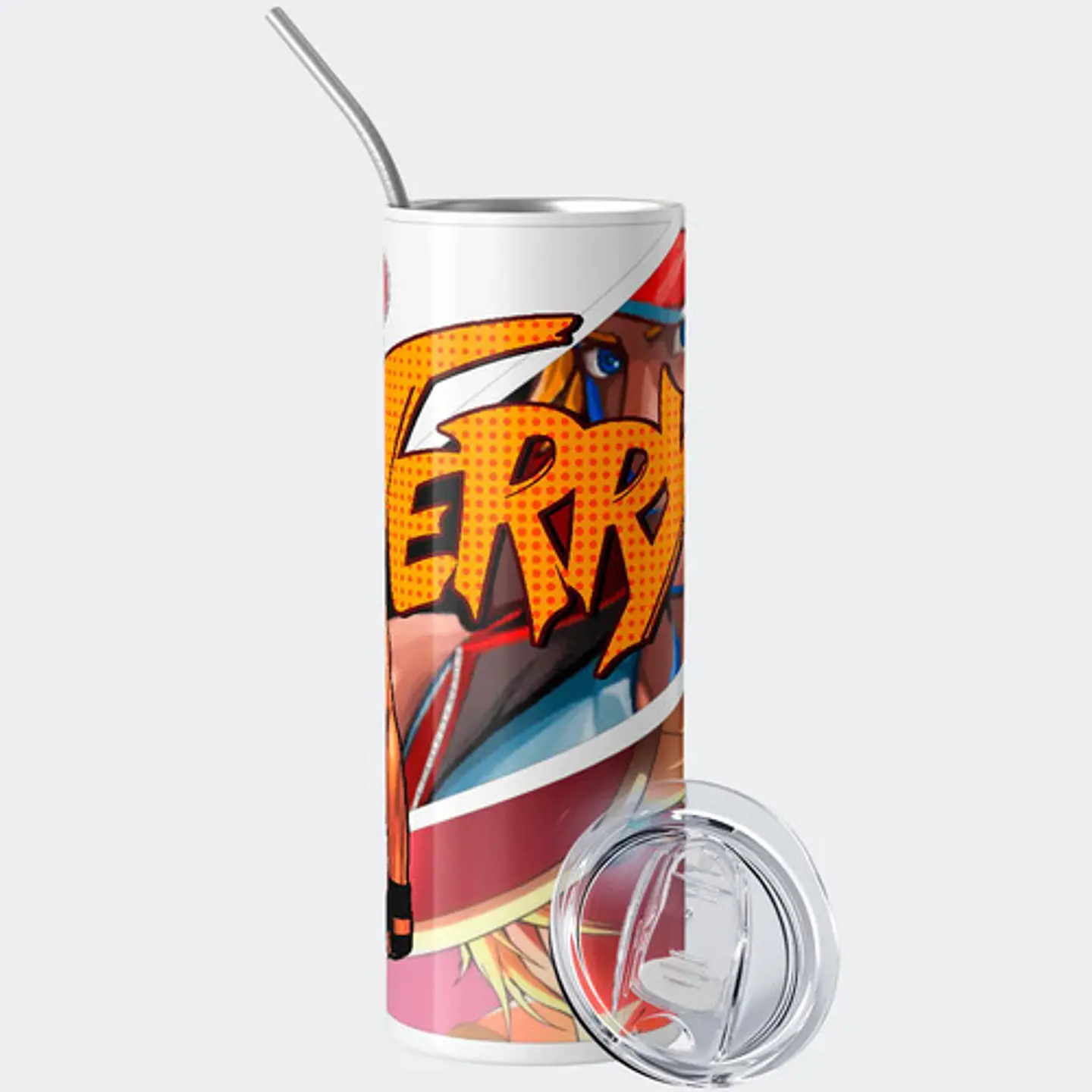 Mug Termo Fatal Fury Terry Bogard    Retro 600ml 2