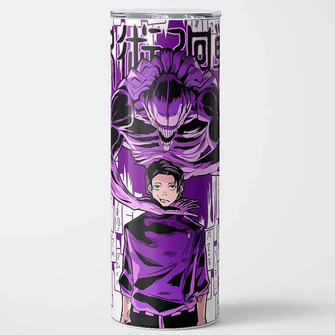 Mug Termo Jujutsu Kaisen Yuta & Rika Cursed Bond 600ml