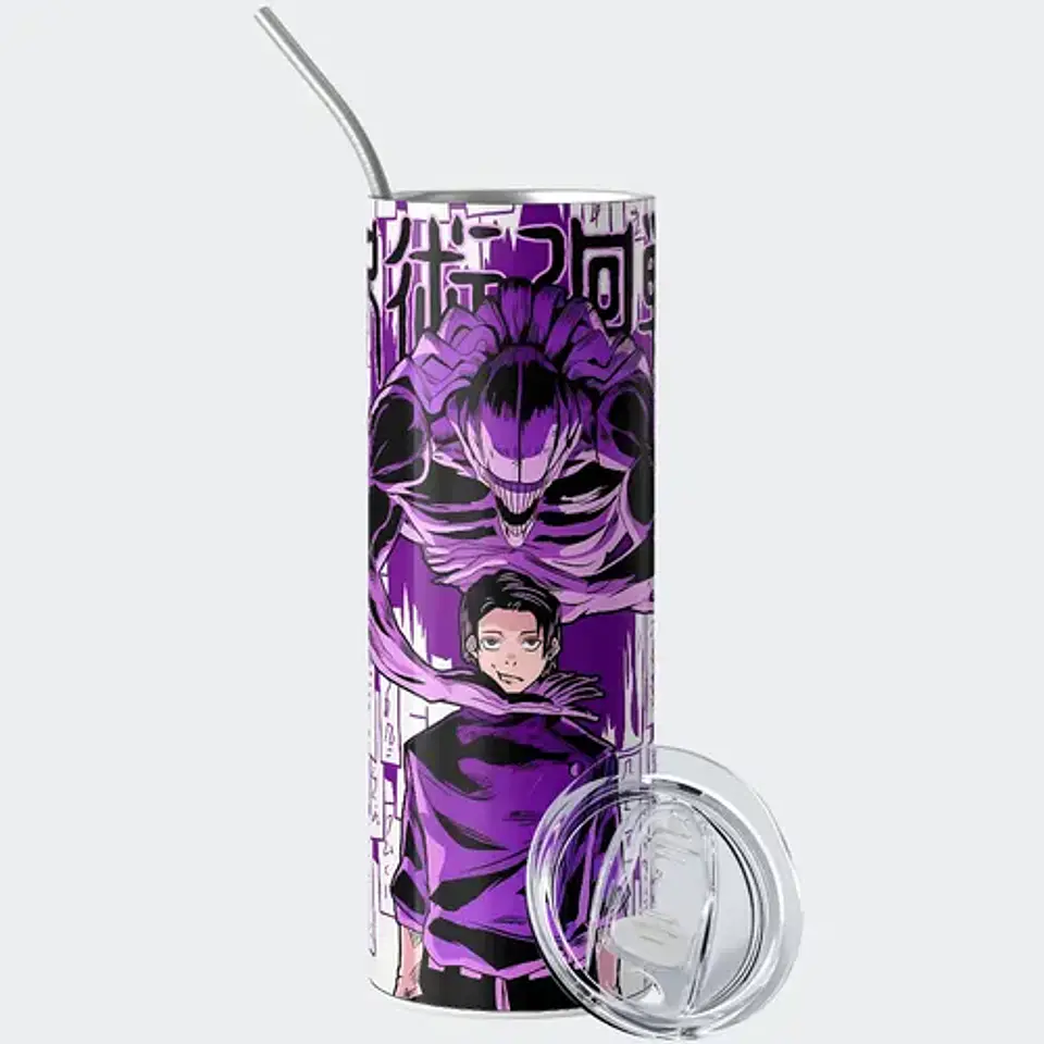 Mug Termo Jujutsu Kaisen Yuta & Rika Cursed Bond 600ml 2
