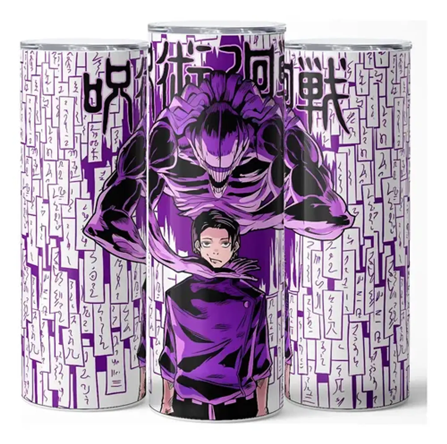 Mug Termo Jujutsu Kaisen Yuta & Rika Cursed Bond 600ml 3