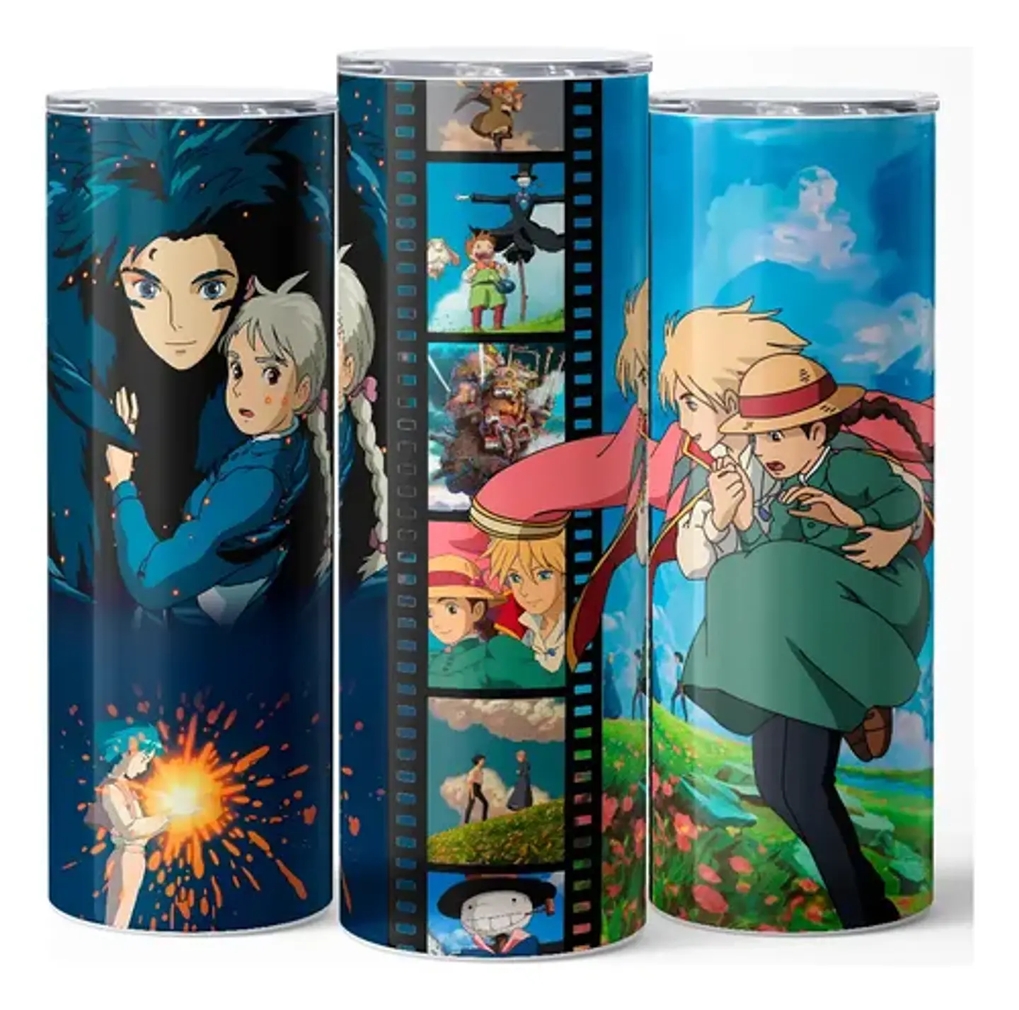 Mug Termo Studio Ghibli Howl Moving Cinema 600ml 3
