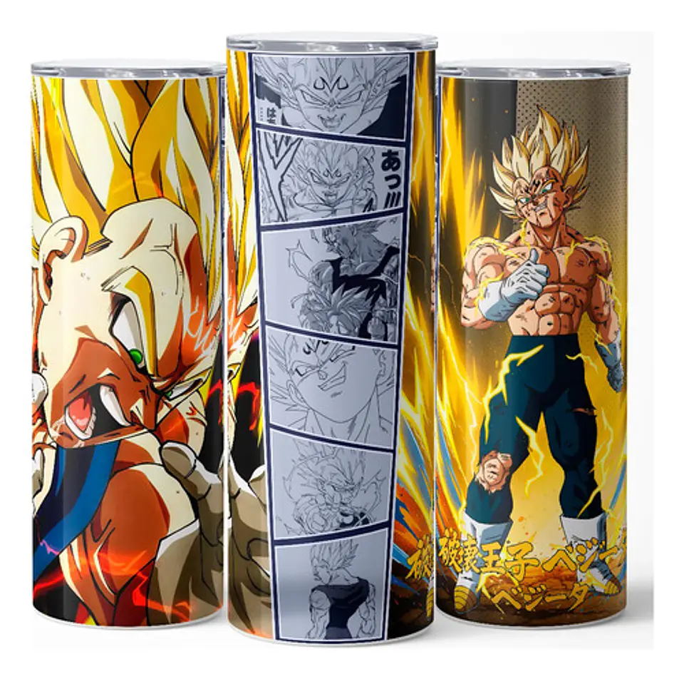 Mug Termo Dragon Ball Majin Vegeta 600ml 4
