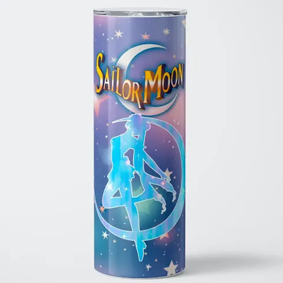 Mug Termo Sailor Moon Galactic Silhouette 600ml 1