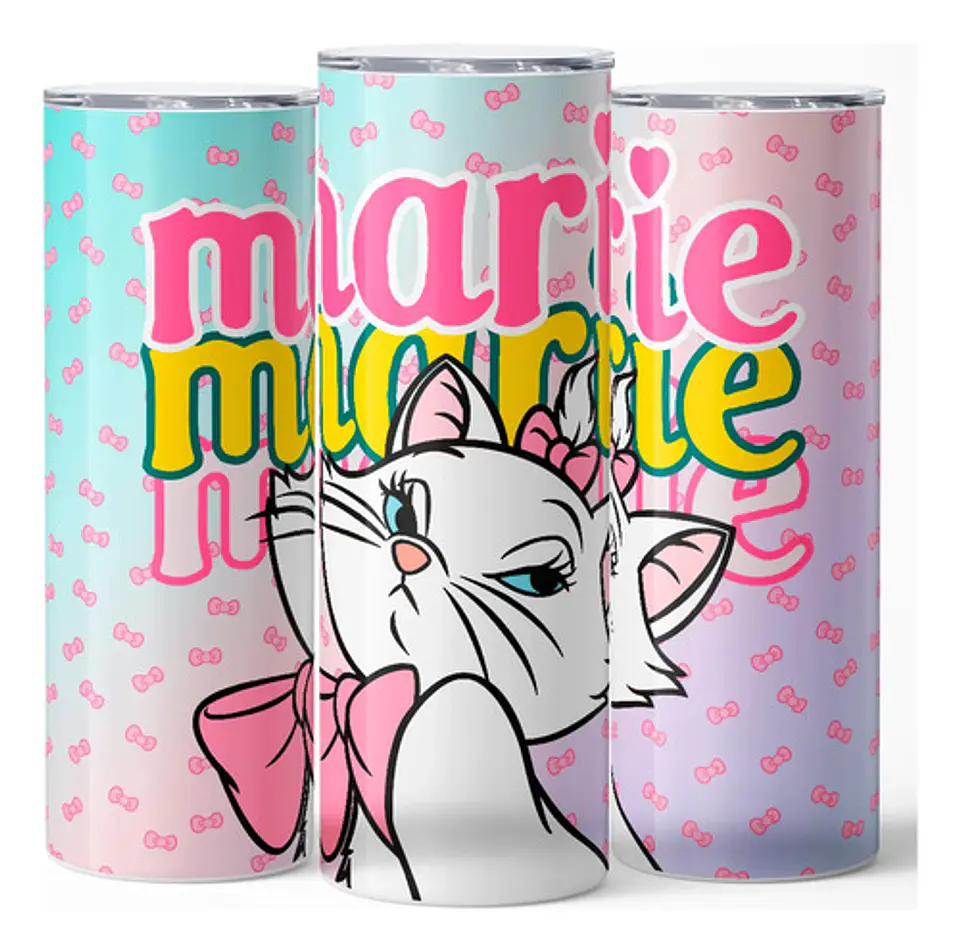 Mug Termo Disney Marie Sweet Pop 600ml 3