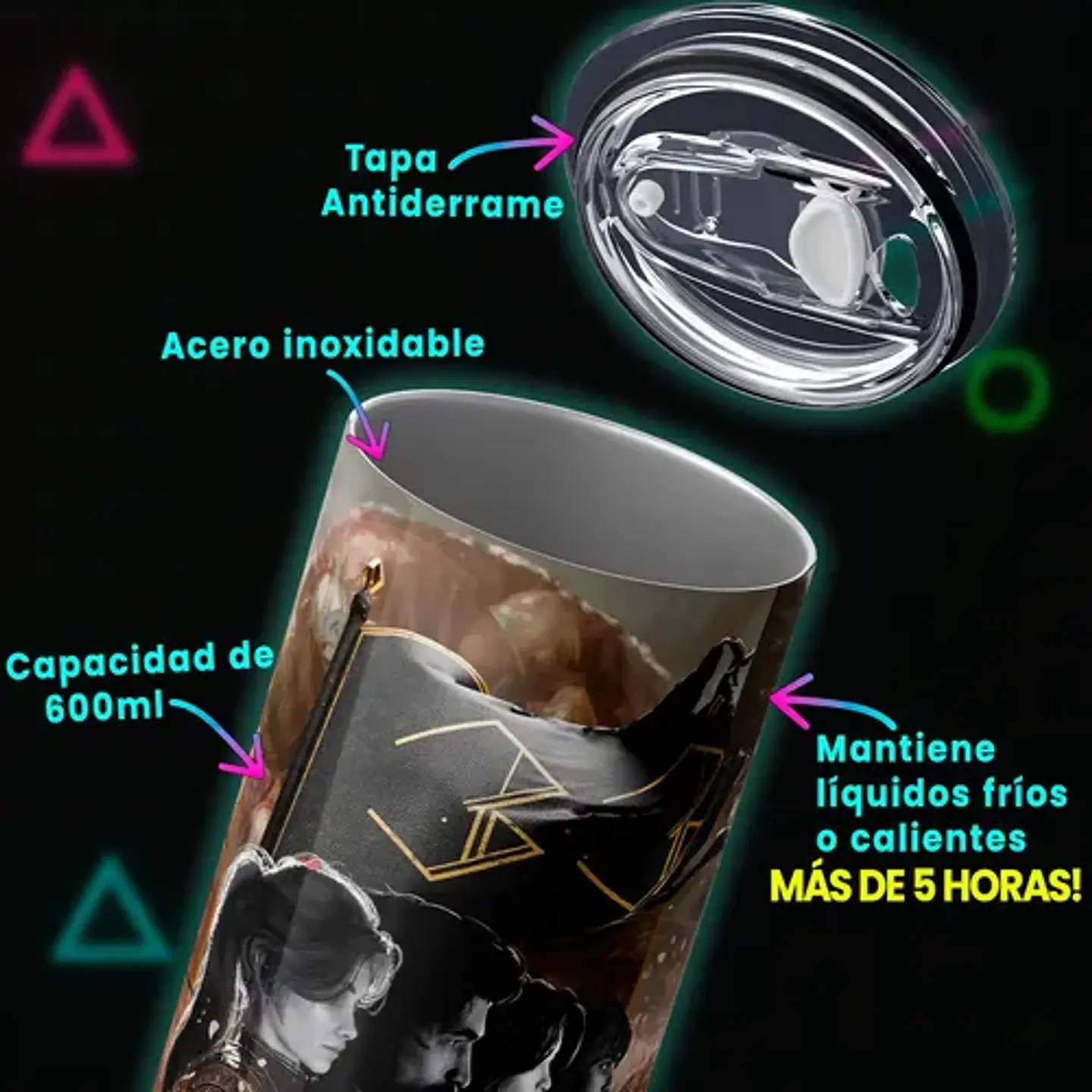 Mug Termo Outdoor Expedition Ember 600ml 4