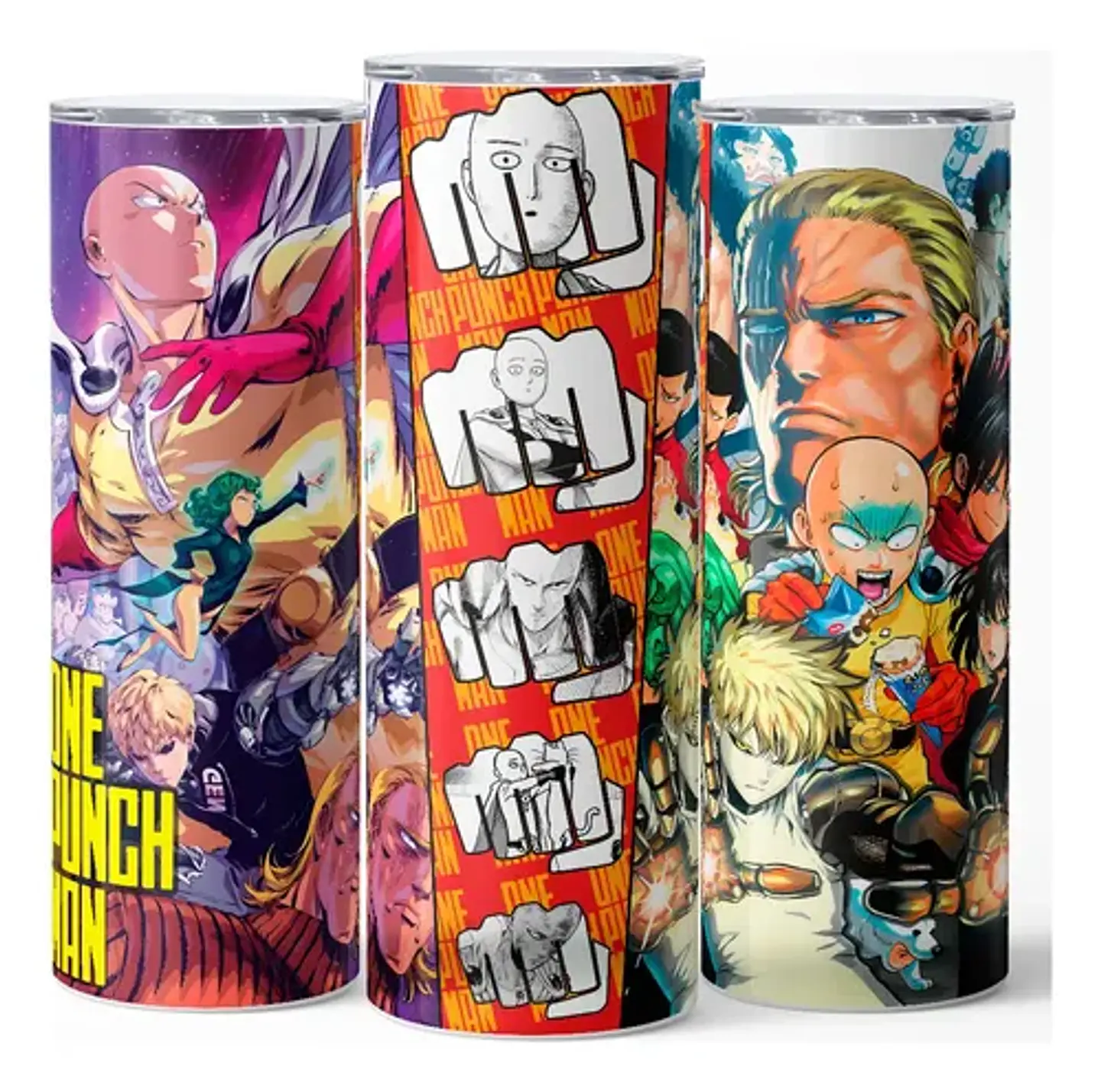 Mug Termo One Punch Man Hero Combo 600ml 3