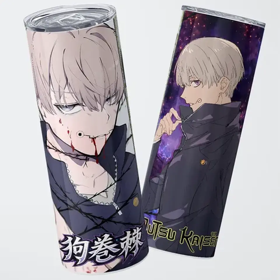 Mug Termo Jujutsu Kaisen Inumaki Cursed Command 600ml 1