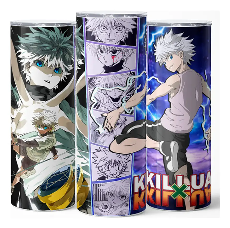 Mug Termo Hunter X Hunter Killua Godspeed Flash 600ml 3