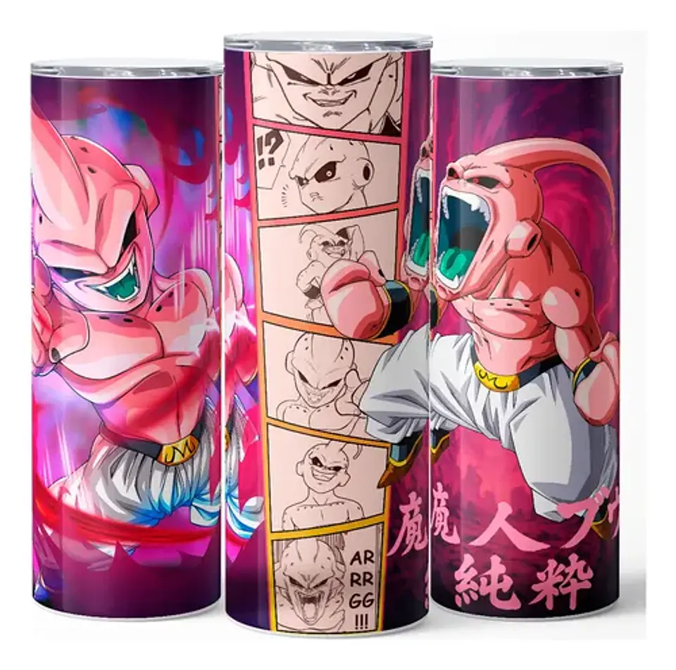 Mug Termo Dragon Ball Kid Boo 600ml 3