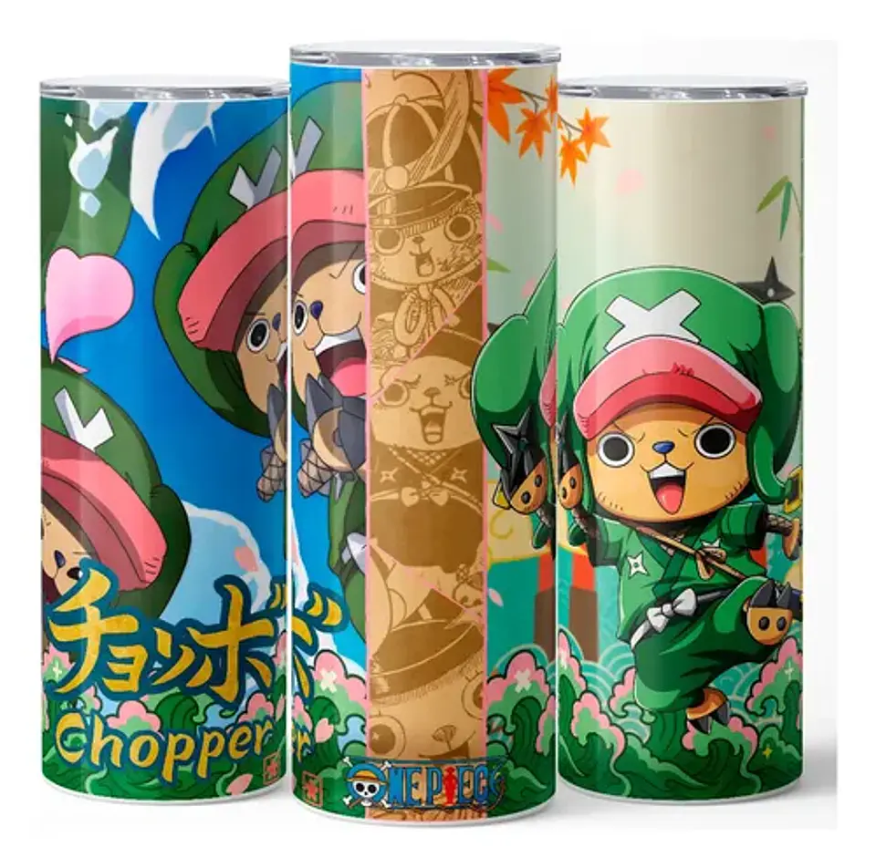 Mug Termo One Piece Chopper Shinobi Wano 600ml 3