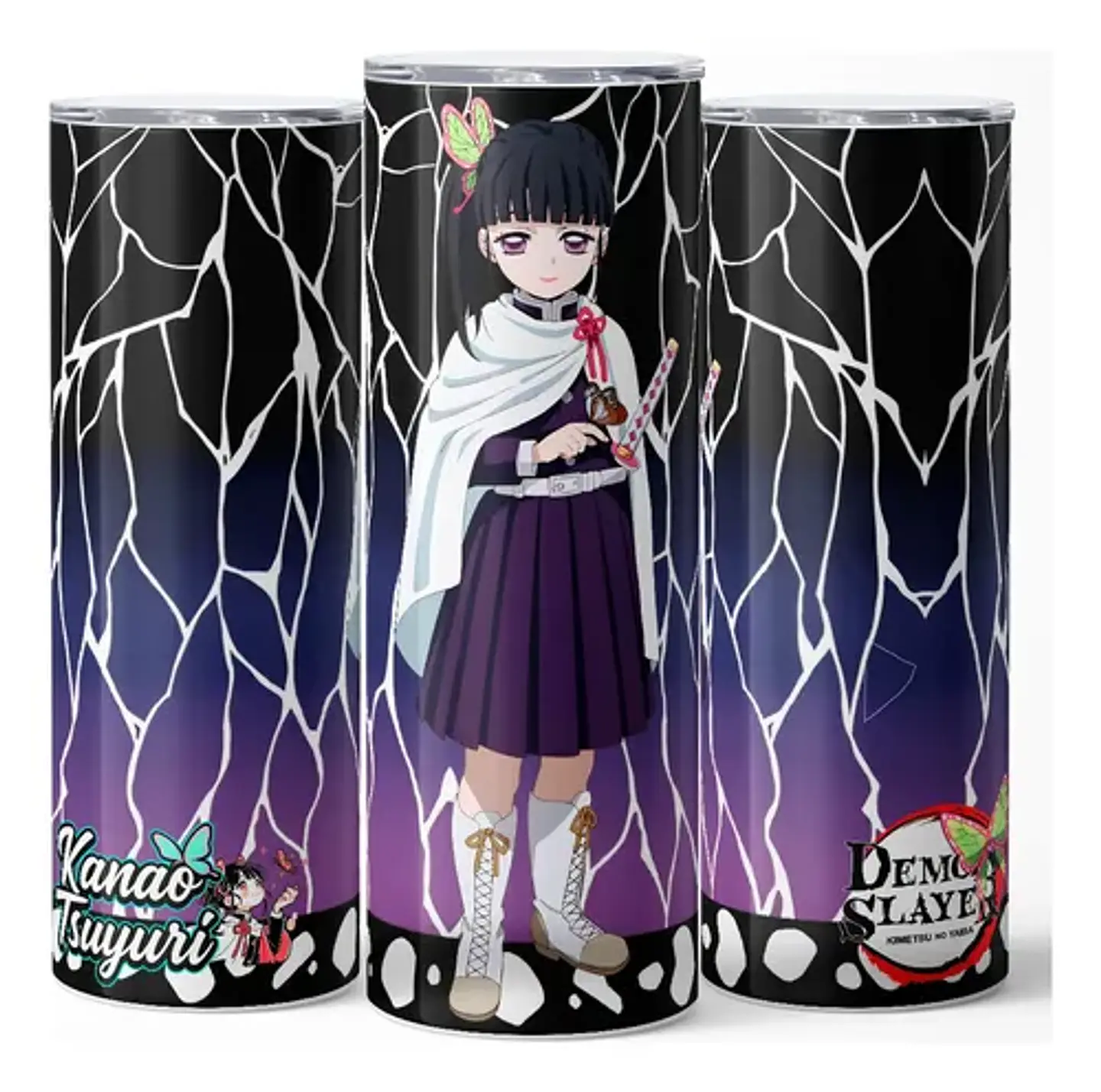 Mug Termo Demon Slayer Kanao Midnight Flutter 600ml 3