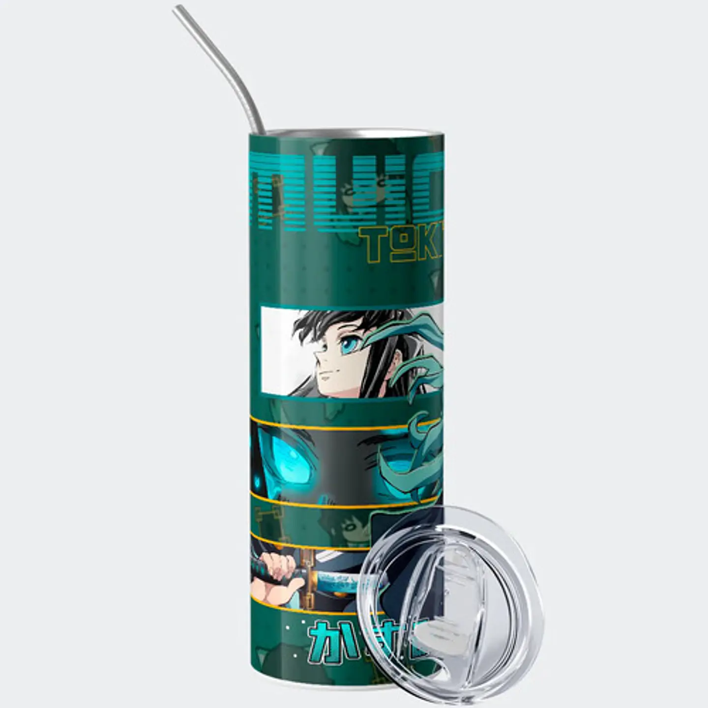 Mug Termo Demon Slayer Tokito Mist Clarity 600ml 2