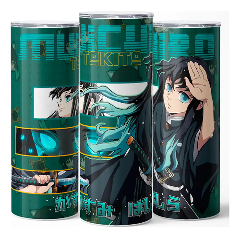 Mug Termo Demon Slayer Tokito Mist Clarity 600ml 3