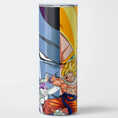 Mug Termo Dragon Ball Goku Vs Frieza Namek Showdown 600ml