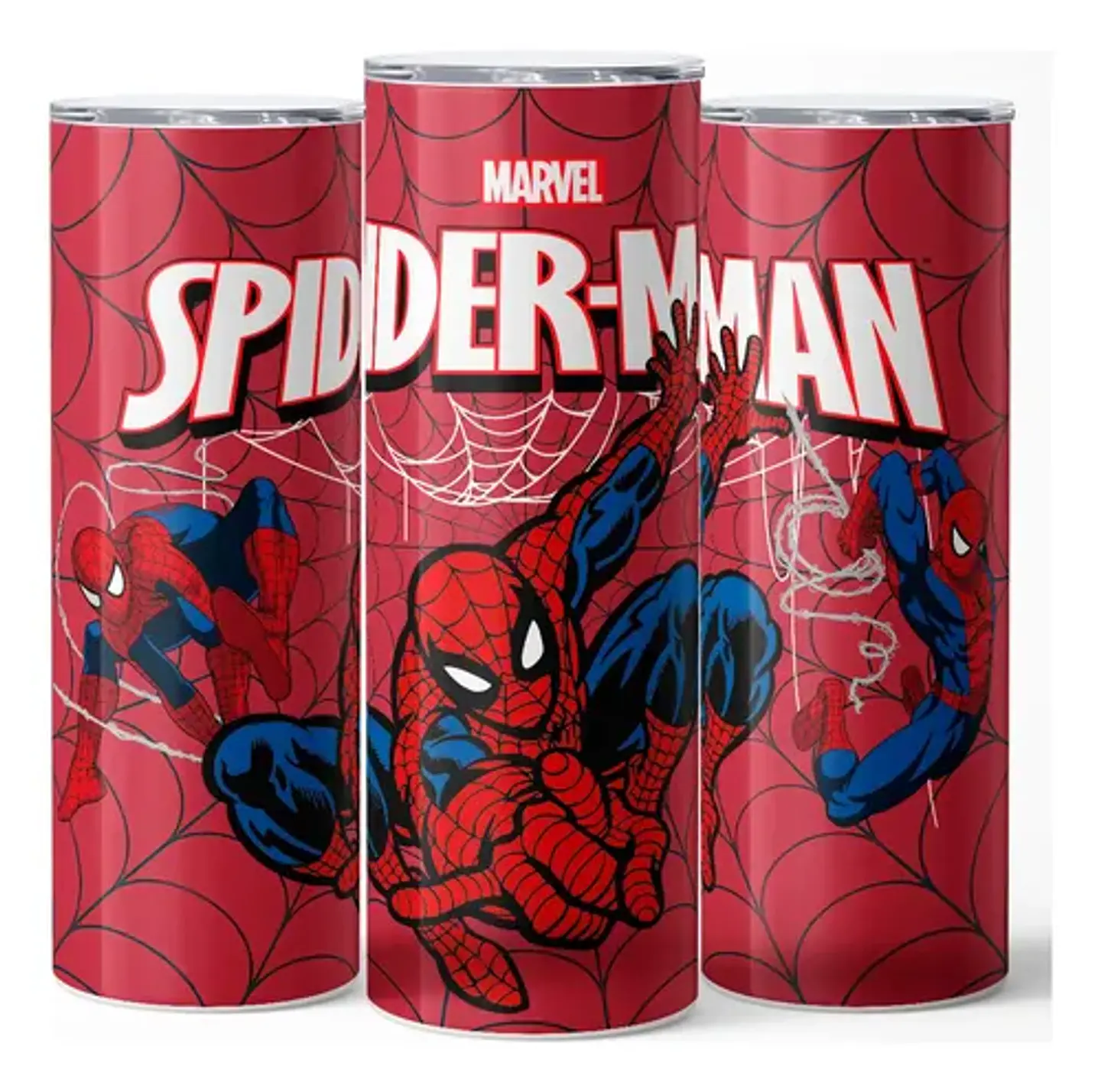Mug Termo Spider-man Crimson Web Action 600ml 3