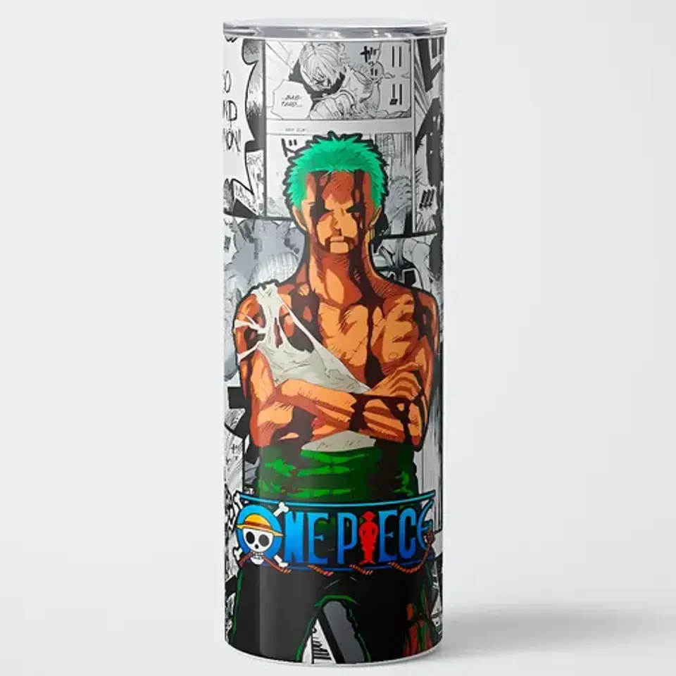 Mug Termo One Piece Zoro Nothing Happened 600ml 1
