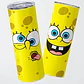 Mug Termo Bob Esponja Bikini Bottom Expressions 600ml - Miniatura 1