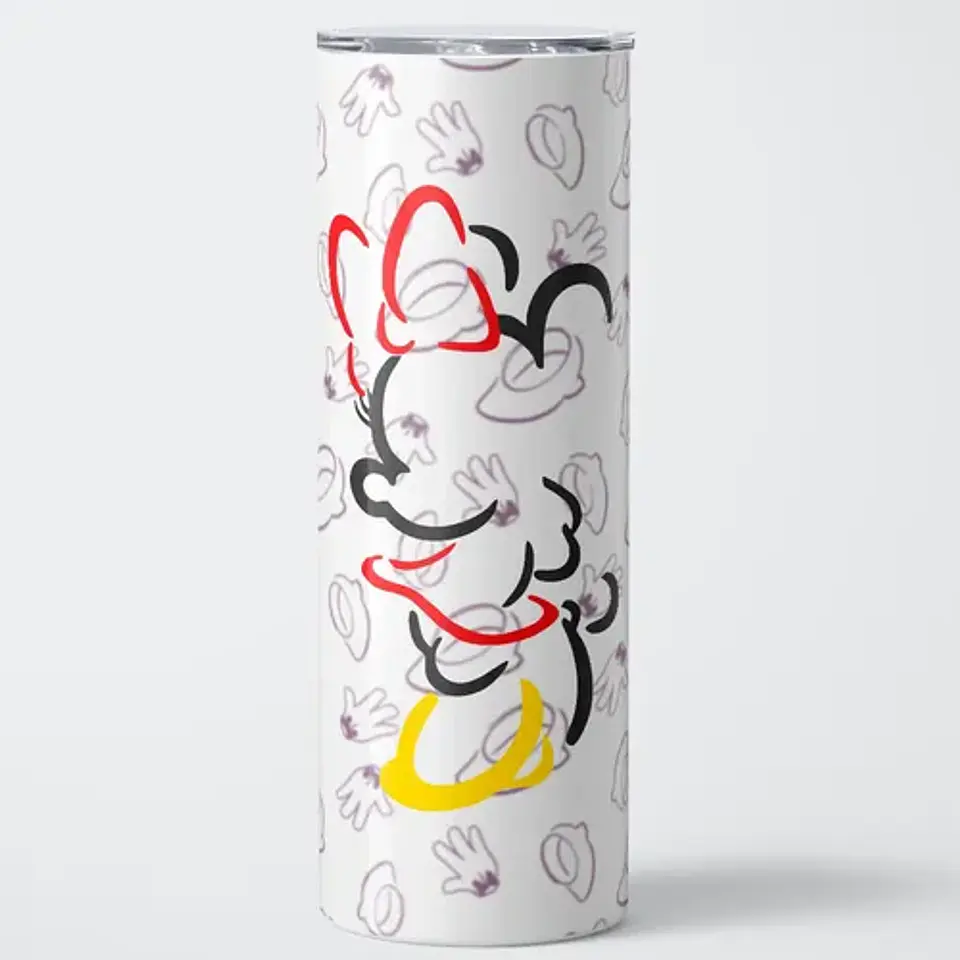 Mug Termo Disney Minnie Minimalist Sketch 600ml 1