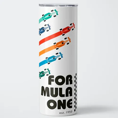 Mug Termo Formula 1 Heritage Speed Trails 600ml