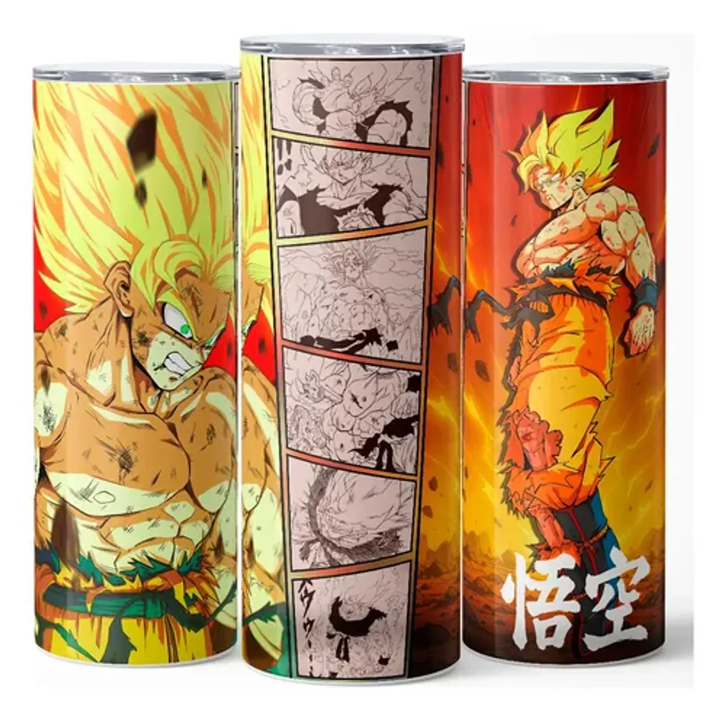 Mug Termo Dragon Ball Goku Last Flame 600ml 3