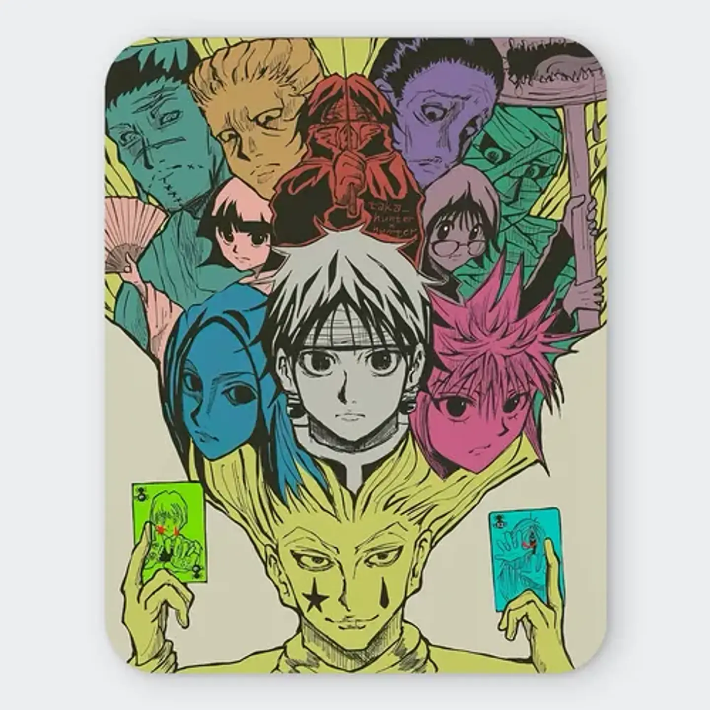 Mousepad Hunter X Hunter Genei Ryodan Phantom Souls 20x24cm 1