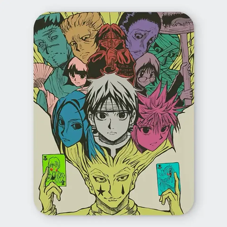 Mousepad Hunter X Hunter Genei Ryodan Phantom Souls 20x24cm 1