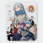 Mousepad Frieren Deadly Kiss Comedy 20x24cm - Miniatura 1