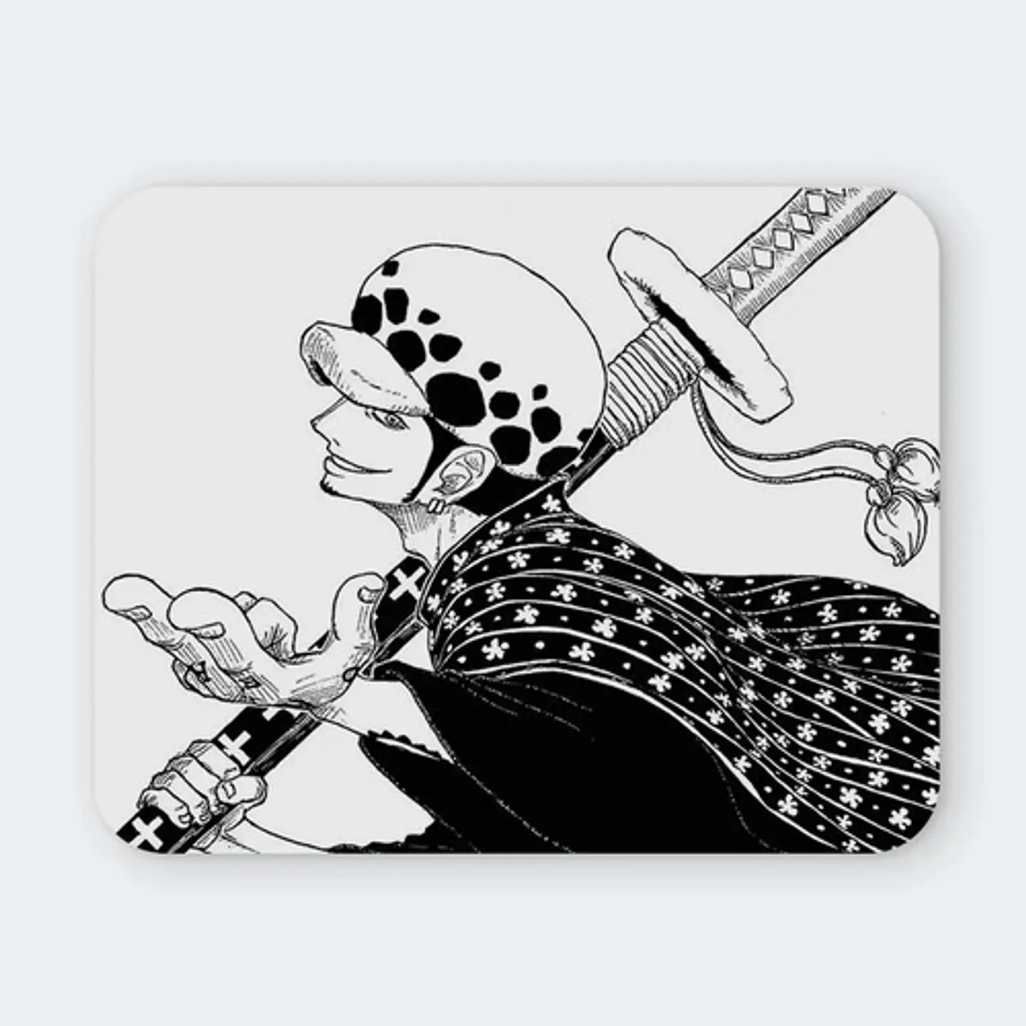 Mousepad One Piece Law Surgeon Of Death Manga 20x24cm 1