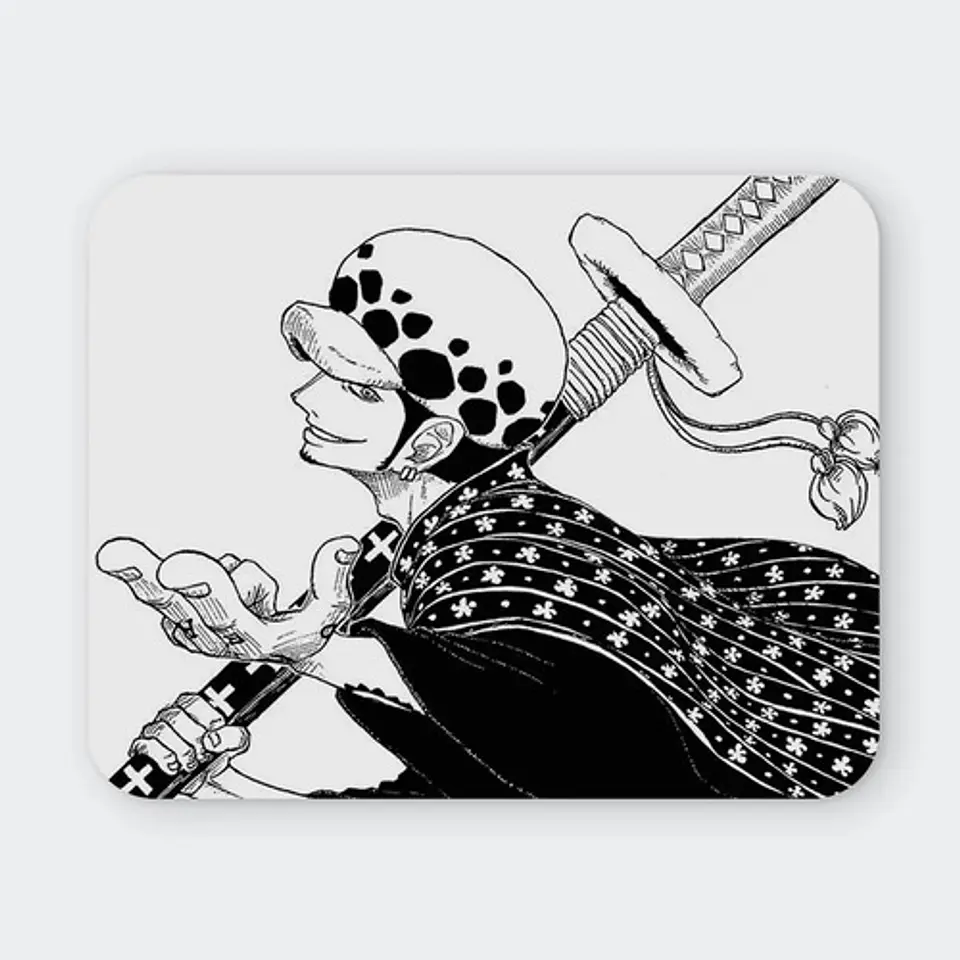 Mousepad One Piece Law Surgeon Of Death Manga 20x24cm 1