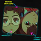 Mousepad Dandadan Momo & Okarun Lo-fi Duo 20x24cm - Miniatura 2