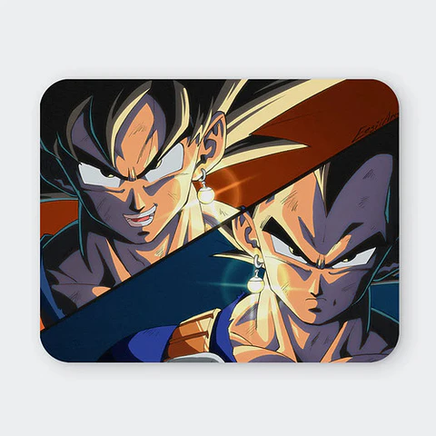 Mousepad Dragon Ball Vegetto Potara Fusion 20x24cm