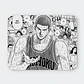 Mousepad Slam Dunk Hanamichi Sakuragi Manga Panel 20x24cm - Miniatura 1