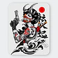 Mousepad Anime Cyberpunk Cyber Oni Geisha Assassin 20x24cm - Miniatura 1