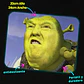 Mousepad Shrek Shrek Trump  Cursed Ogre-dent 20x24cm - Miniatura 2