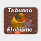 Mousepad Anime Gamer Patito Gamer Ta Bueno El Chisme 20x24cm - Miniatura 1